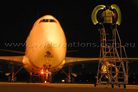 Tarmac Marshaller