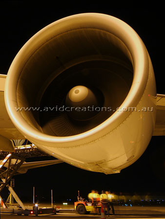 747 Engine