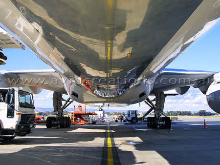 Underbelly apron shot.