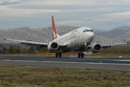 Canberra Arrival