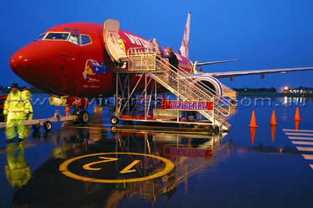 Adelaide to Canberra Inaugural Flight
