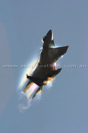 F-15 Rainbow Vortices