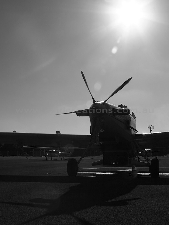 Air Tractor Silhouette