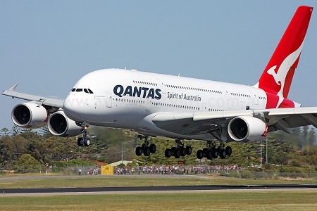 A380 in Adelaide