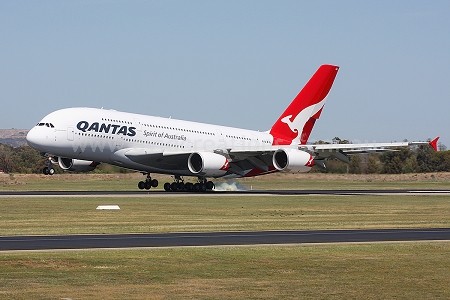 A380 in Adelaide