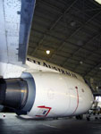 Starboard wing and engine on a former Ansett workhorse.