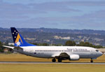 Adelaide's final Ansett flight.