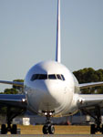 Lining up for departure.