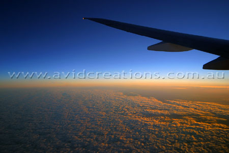 Sunrise over Australia
