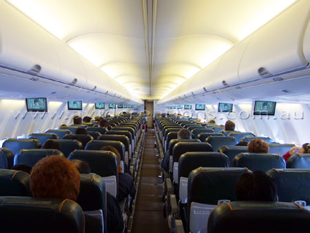 Cabin interior.
