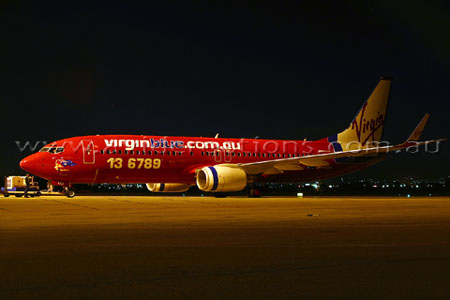 Awaiting the morning flight.